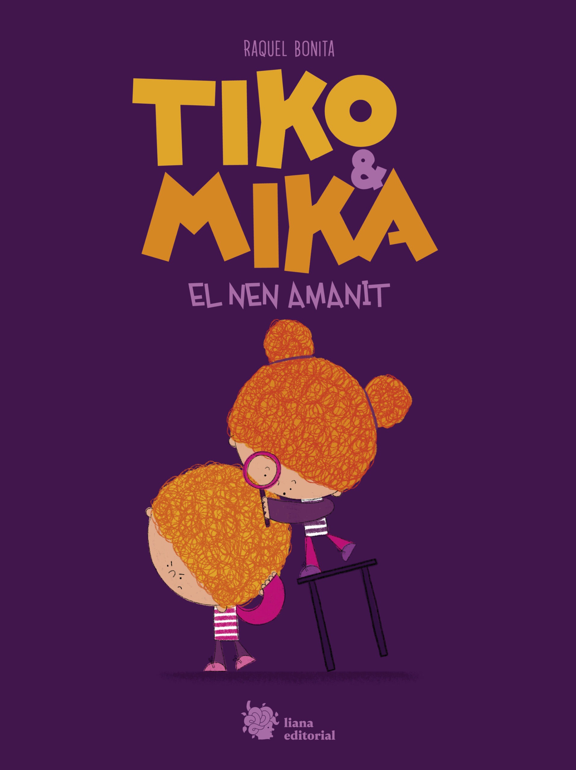 Tiko & Mika, en nen amanit, portada catalá