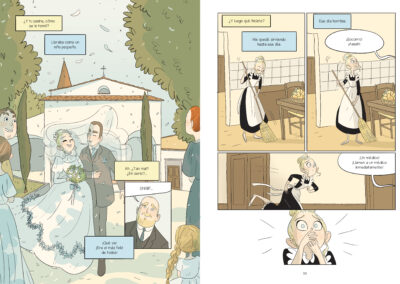 Portada de Azul, el hada de Pinocho